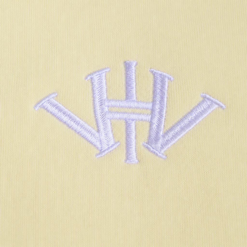 Oversized Ivory Yellow Oversized Quarter Zip